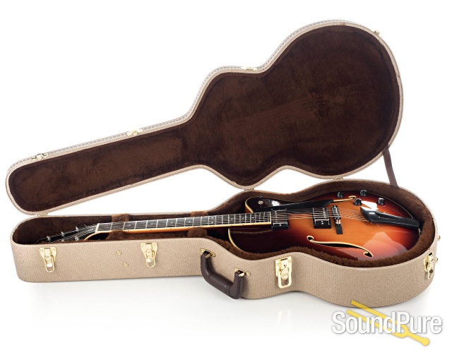 Comins GCS-16-2 Autumn Burst Archtop Guitar #218027 — image 4