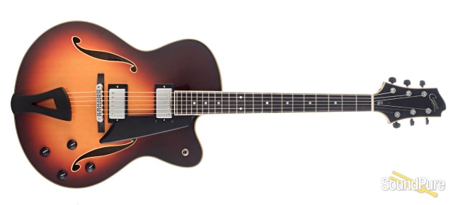 Comins GCS-16-2 Autumn Burst Archtop Guitar #218027 — image 8