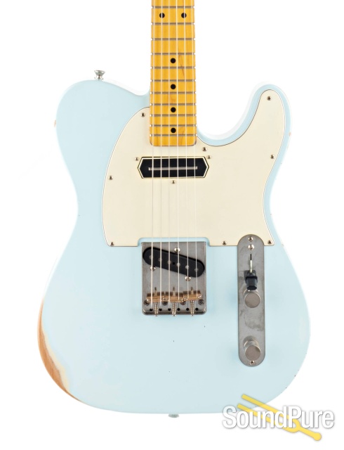 Nash T-63/CC Sonic Blue Electric Guitar #SND-170 — image 1