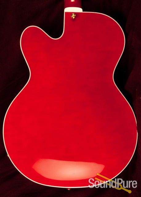 Benedetto Bravo Semi-Hollow One-Off Cherry Archtop Guitar — image 6