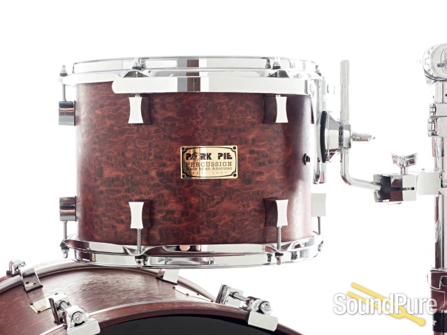 Pork Pie 3pc Maple Drum Set- Brandied Peach-Rosewood Oil — image 3