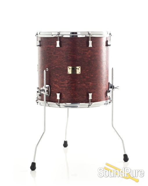 Pork Pie 3pc Maple Drum Set- Brandied Peach-Rosewood Oil — image 5