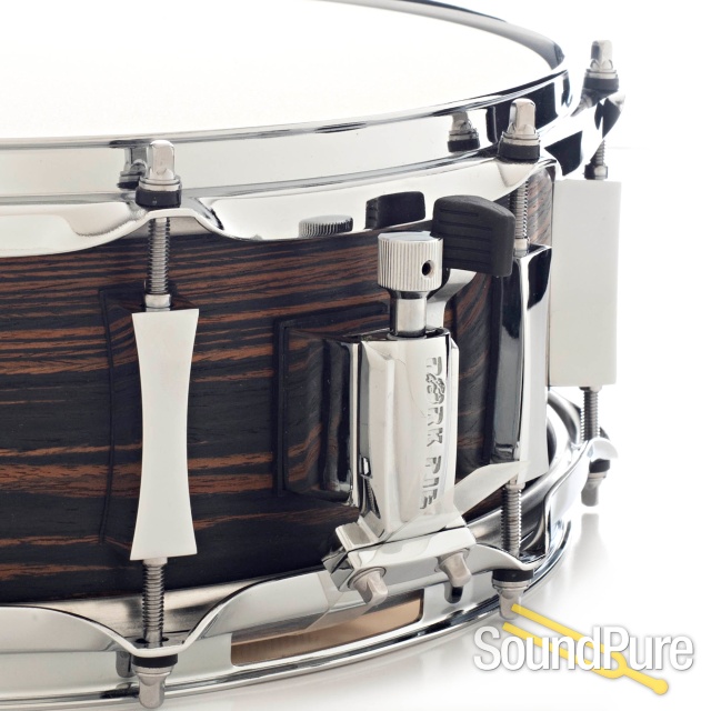 Pork Pie 5x14 Maple Snare Drum Macassar Ebony Veneer — image 5