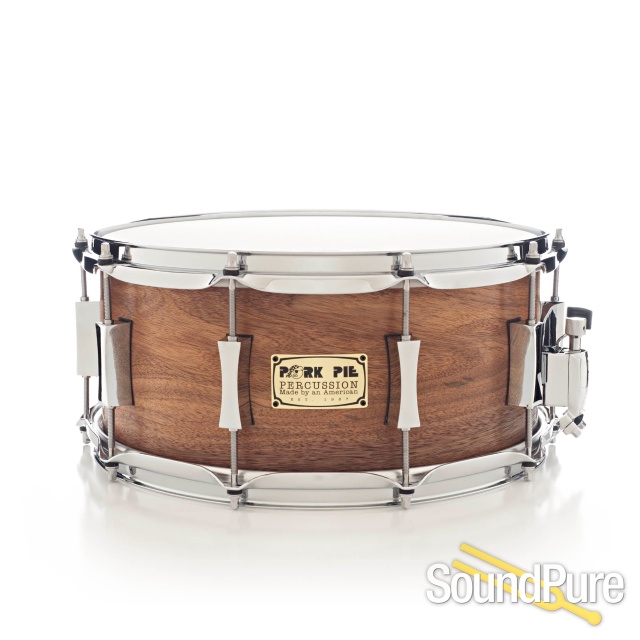 Pork Pie 6.5x14 Walnut Ply Snare Drum — image 1