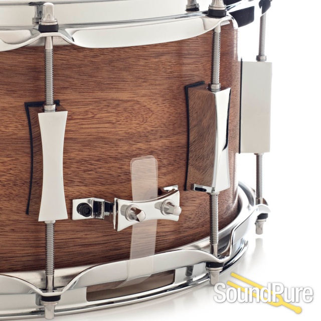 Pork Pie 6.5x14 Walnut Ply Snare Drum — image 4