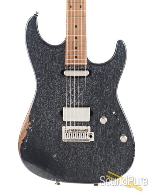 Anderson Pro Am Black w/White Dog Hair Distressed #03-09-20N — image 1