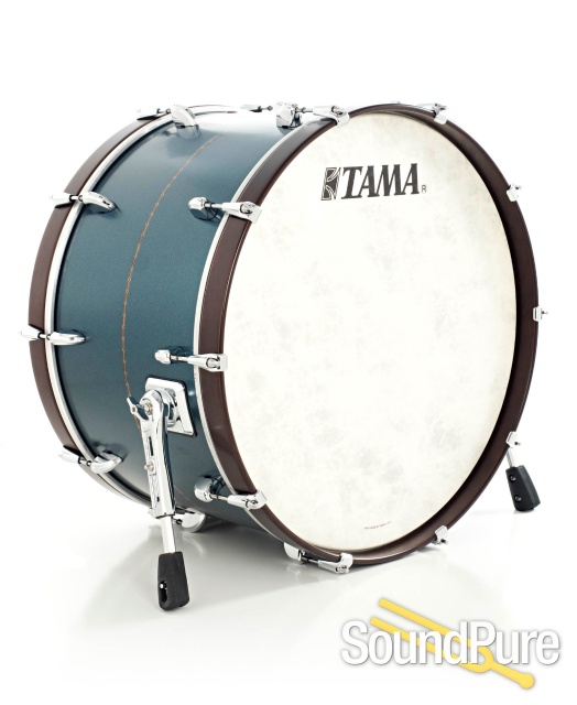 Tama 6pc Star Bubinga Drum Set-Satin Blue Metallic — image 4