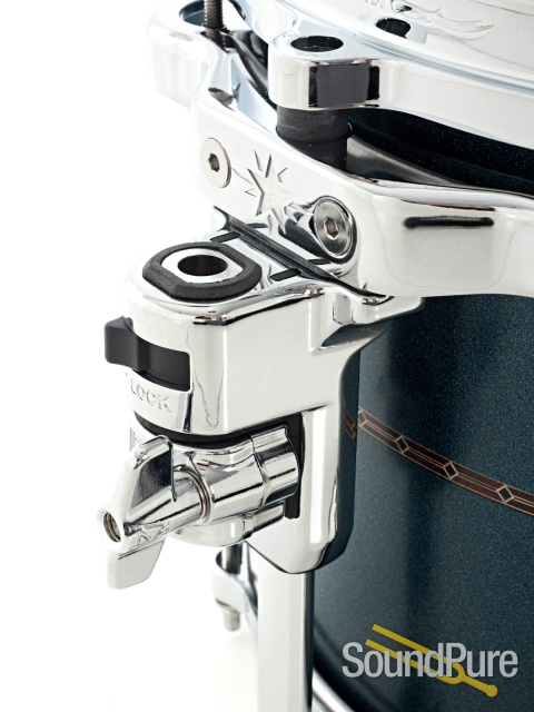 Tama 6pc Star Bubinga Drum Set-Satin Blue Metallic — image 6