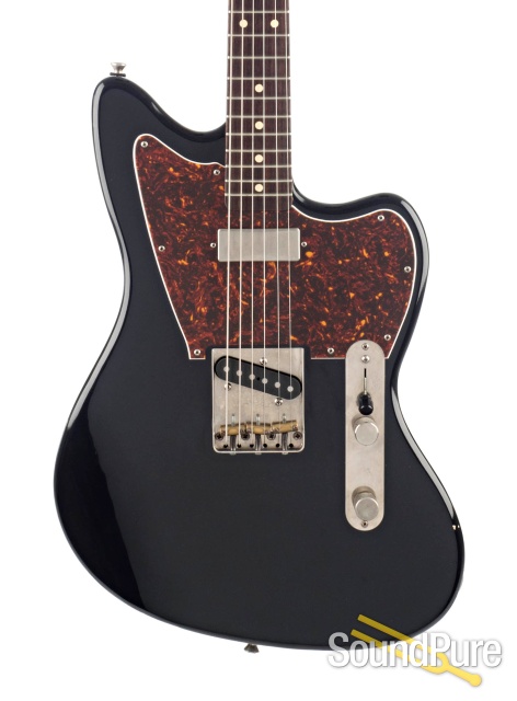 K-Line Texola Black Aged Electric Guitar #140097 - Used — image 1