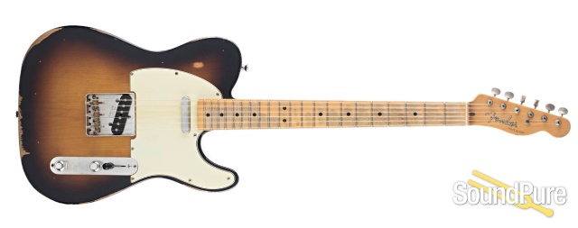 Fender Road Worn '50s Tele 2-Tone Sunburst #MZ8036133 - Used — image 8