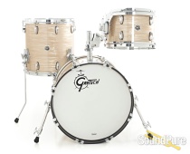 Gretsch 3pc Brooklyn Series Jazz Drum Set-Creme Oyster Gretsch 3pc Brooklyn Series Jazz Drum Set-Creme Oyster