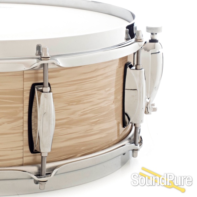 Gretsch 5x14 Brooklyn Series Snare Drum Creme Oyster — image 4