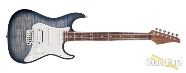 Suhr Standard Plus Faded Trans Whale Blue Burst #JS6M9J — image 8