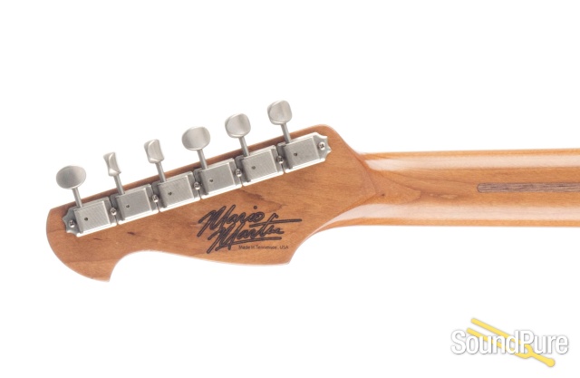 Mario Guitars S-Style Olympic White SSS Electric #420501 — image 7