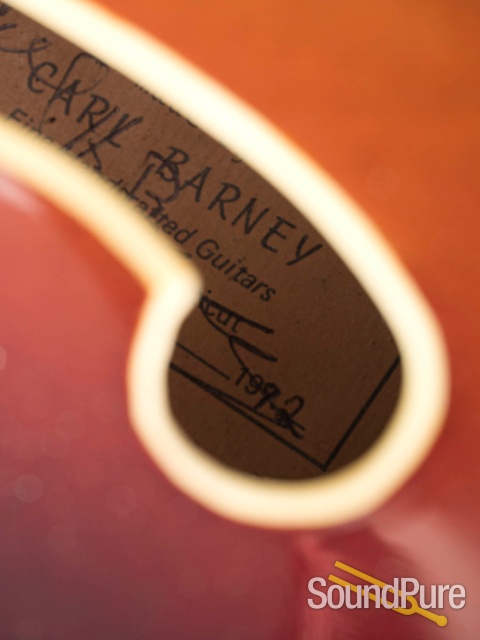 Carl Barney Jazz Custom Archtop Guitar #61 - Used — image 4