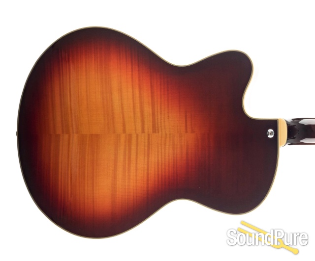 Comins GCS-16-2 Autumn Burst Archtop Guitar #218021 B-Stock — image 8