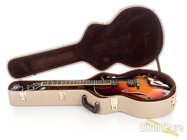 Comins GCS-16-2 Autumn Burst Archtop Guitar #218021 B-Stock — image 9