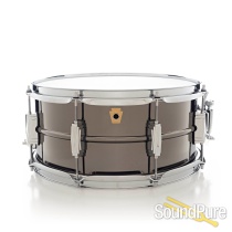 Ludwig 6.5x14 Black Beauty Snare Drum-Imperial Lugs-8 LB415