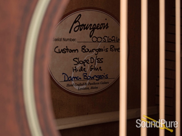 Bourgeois Custom Blues Slope D/SS Acoustic #5626 - Used — image 4