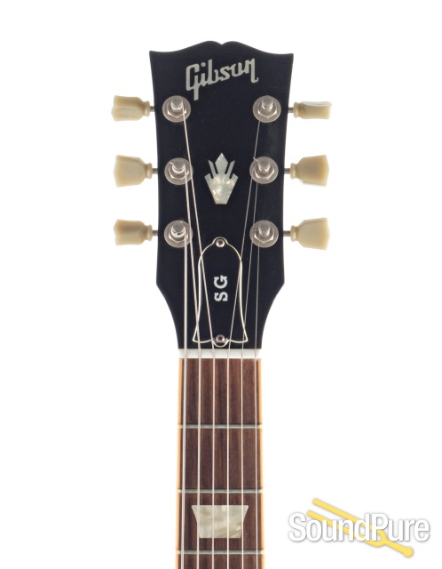 Gibson SG Standard Black Electric Guitar #02786432 - Used — image 5