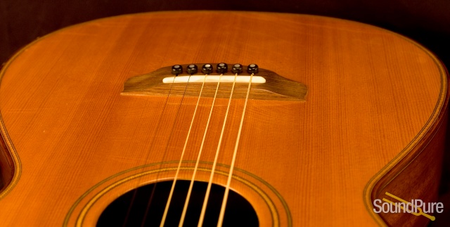 Andrew Manson Kingfisher Custom Model Acoustic Guitar- NICE!!!!! — image 6
