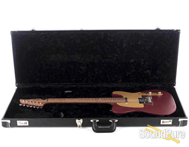 Suhr Andy Wood Modern T Iron Red Electric #JS0M7P B-Stock — image 2