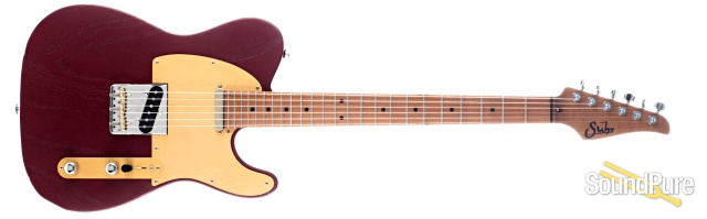 Suhr Andy Wood Modern T Iron Red Electric #JS0M7P B-Stock — image 3