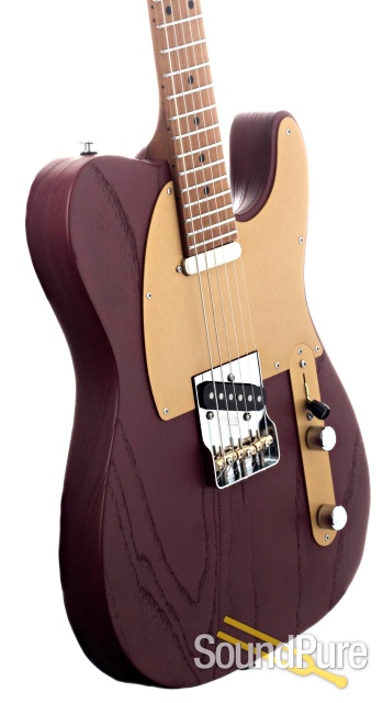 Suhr Andy Wood Modern T Iron Red Electric #JS0M7P B-Stock — image 5
