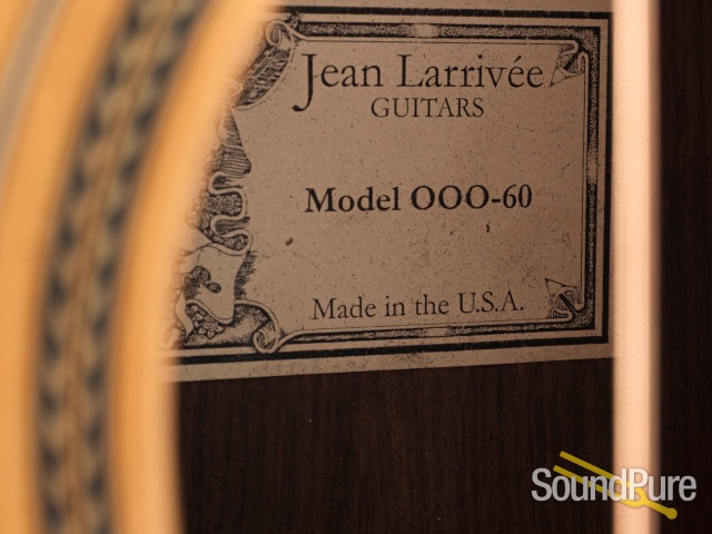 Larrivee OOO-60 Sitka/Rosewood Acoustic Guitar #74284 - Used — image 4