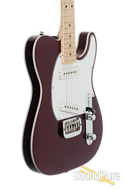 G&L Custom ASAT Classic Ruby Red Metallic #CLF1903021 - Used — image 3