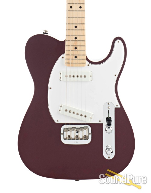 G&L Custom ASAT Classic Ruby Red Metallic #CLF1903021 - Used — image 1