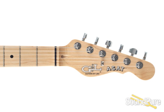 G&L Custom ASAT Classic Ruby Red Metallic #CLF1903021 - Used — image 5