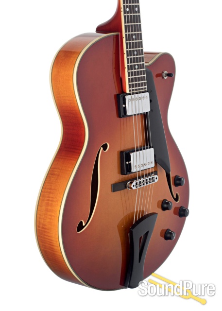 Comins GCS-16-2 Violin Burst Archtop Guitar #218026 — image 3