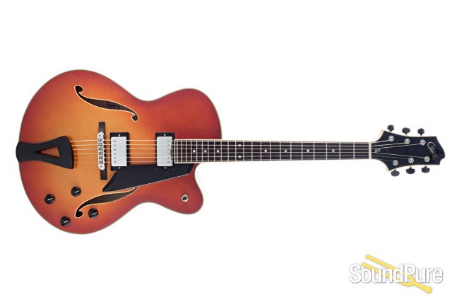 Comins GCS-16-2 Violin Burst Archtop Guitar #218026 — image 9