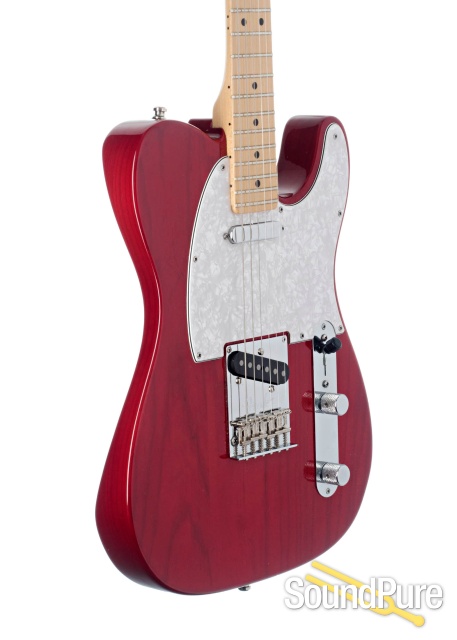 Fender American Std Trans Red Telecaster #US12304956 - Used — image 3