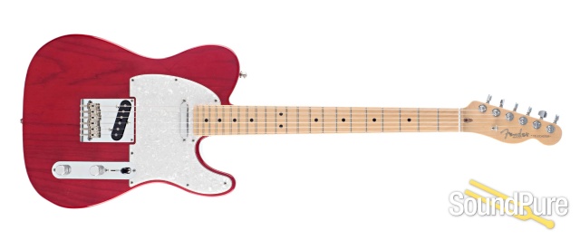 Fender American Std Trans Red Telecaster #US12304956 - Used — image 8