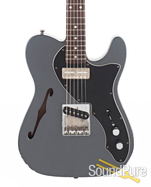 Mario Guitars T-Hollow Charcoal Frost #520505 — image 1