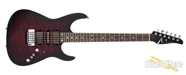 Anderson Angel Cajun Red/Black Burst Electric  #04-25-20P — image 8