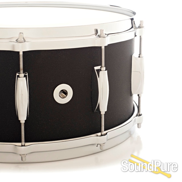 Gretsch 6.5X14 USA Custom Black Copper Snare Drum — image 3