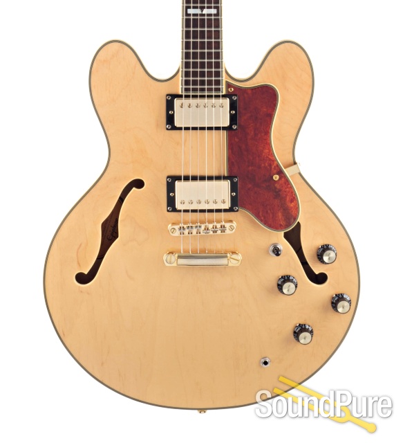 Epiphone Sheraton II Blonde Semi-Hollow #105043333 - Used — image 1