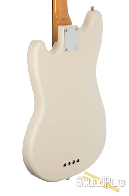 Fender CIJ Mustang Olympic White Bass #R089081 - Used — image 3