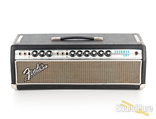 Fender 1968 Silverface Showman Amp Head #A12833 - Used — image 1