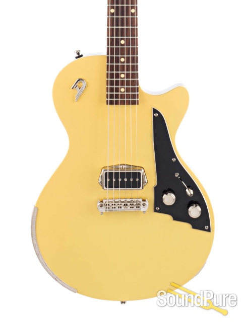 Duesenberg Dragster TV Yellow Electric Guitar #111812 - Used — image 1