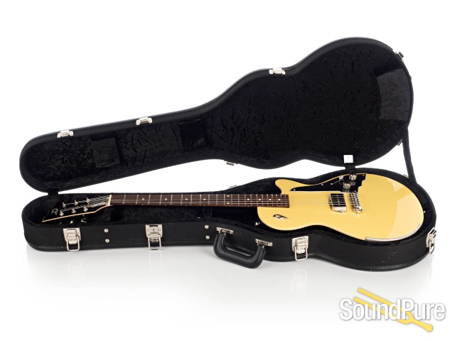 Duesenberg Dragster TV Yellow Electric Guitar #111812 - Used — image 4