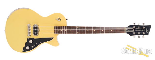 Duesenberg Dragster TV Yellow Electric Guitar #111812 - Used — image 8