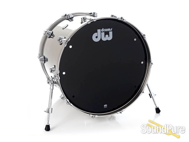 DW 4pc Collectors Series Stainless Steel Drum Set — image 3