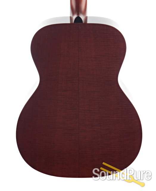 Santa Cruz OM/PW Cedar/Figured Hog SS Acoustic #5236 — image 5