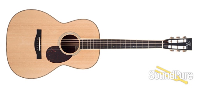 Santa Cruz Bear Claw Spruce/Granadillo OOO Acoustic #5527 — image 4
