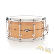 Craviotto 7x14 Euro Beech Custom Snare Drum-Inlay