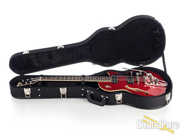 Duesenberg Starplayer TV Red Sparkle Semi-Hollow #190943 — image 4